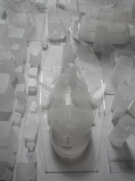 Lefteris Kiourtsoglou – Factory, 2011, various plastic materials, 2 x 3 x 0,40 m