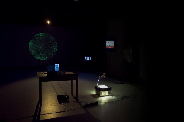 Michal Šimonfy – Life of your Words, 2011, multimedia installation