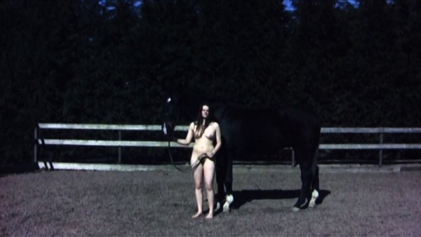 Milou van der Maaden – Horses I, 2011, video, performance, 4’34”