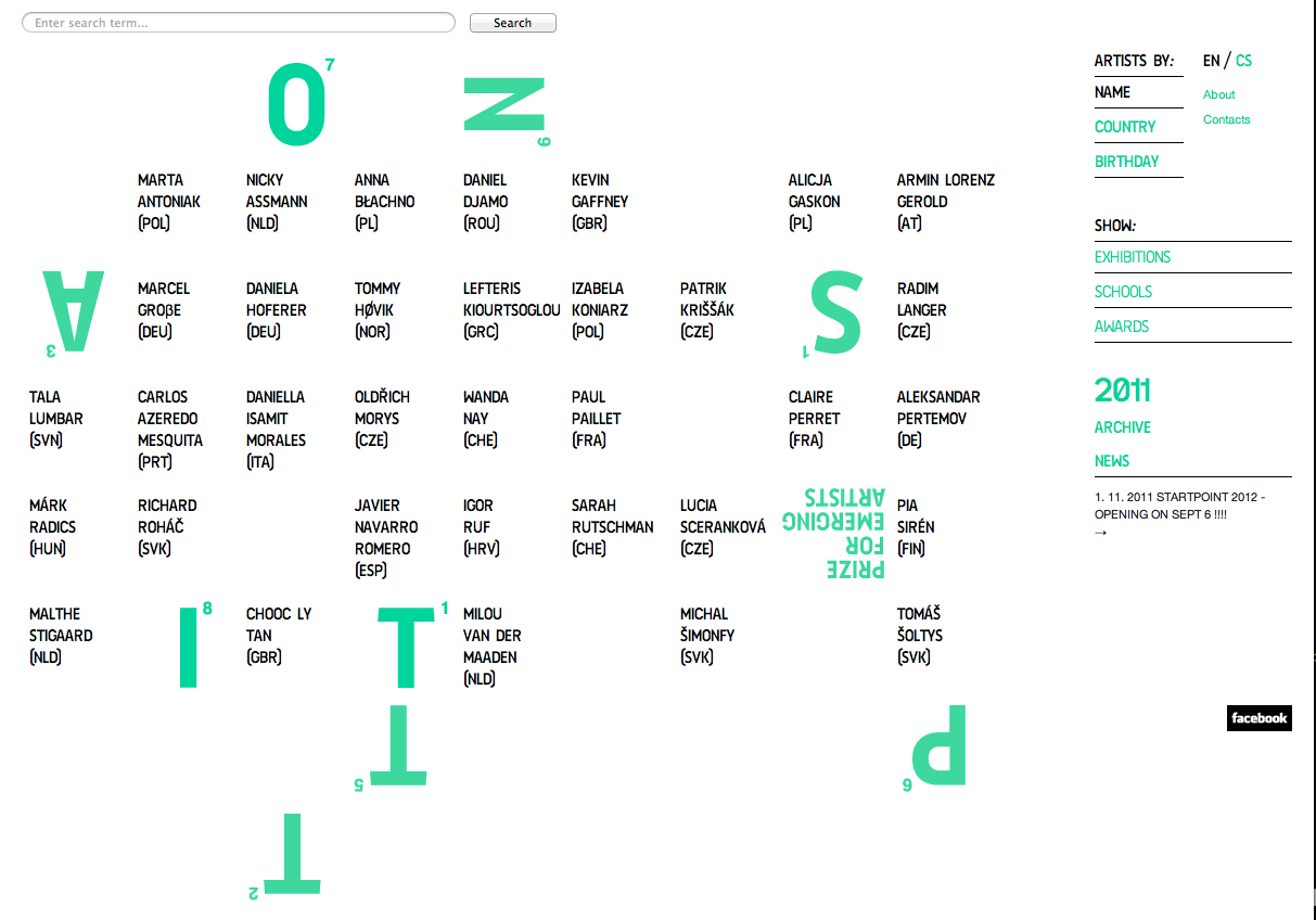 Startpoint Prize 2012