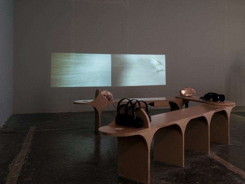 Nils Alix-Tabeling – Mélusine, 2016, installation view