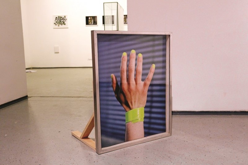 Deana Kolenčíková – Untitled, 2016, digital C-print, medium format photography, frame with wooden construction