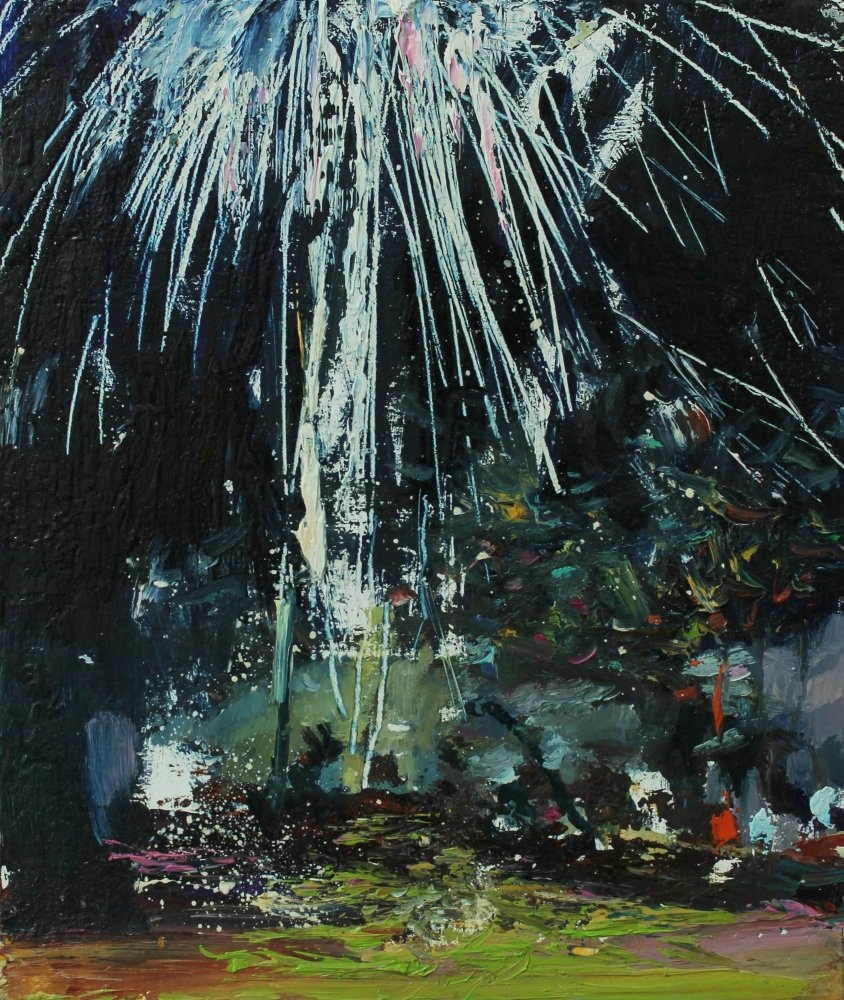 Gagyi Botond – Fireworks, 2017, 20x17