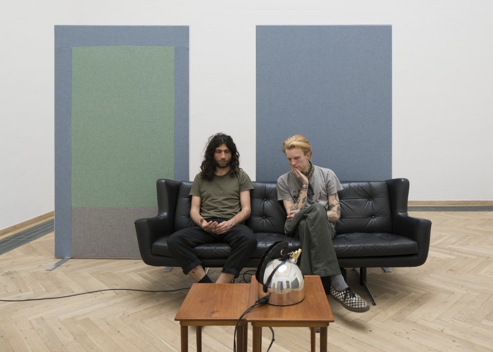 Emilia Bergmark – Nebe a země, 2018, Kunsthal Charlottenborg. Photo by David Stjernholm