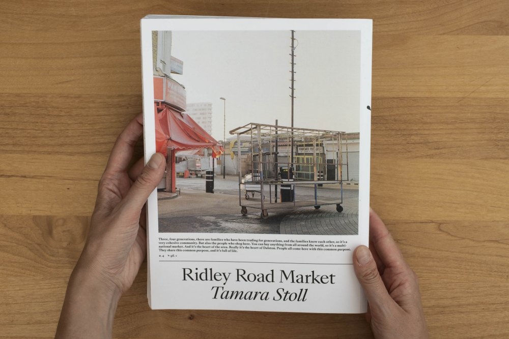 Tamara Stoll – Ridley Road Market, artist‘s book, 2018